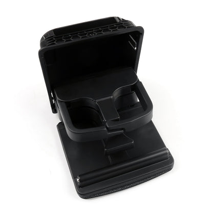 Portabicchieri console centrale bracciolo posteriore per VW Jetta Gti MK5 Golf MK6 nero generico