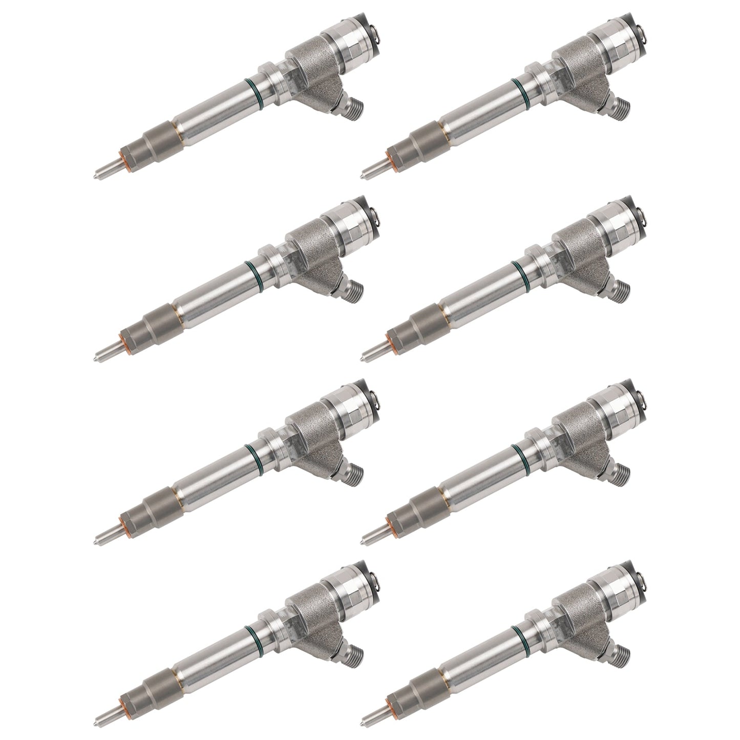 Chevrolet Silverado 2500 3500 6.6L V8 LLY 2004.5-2005 8PCS Iniettore di carburante 0445120027 0986435504