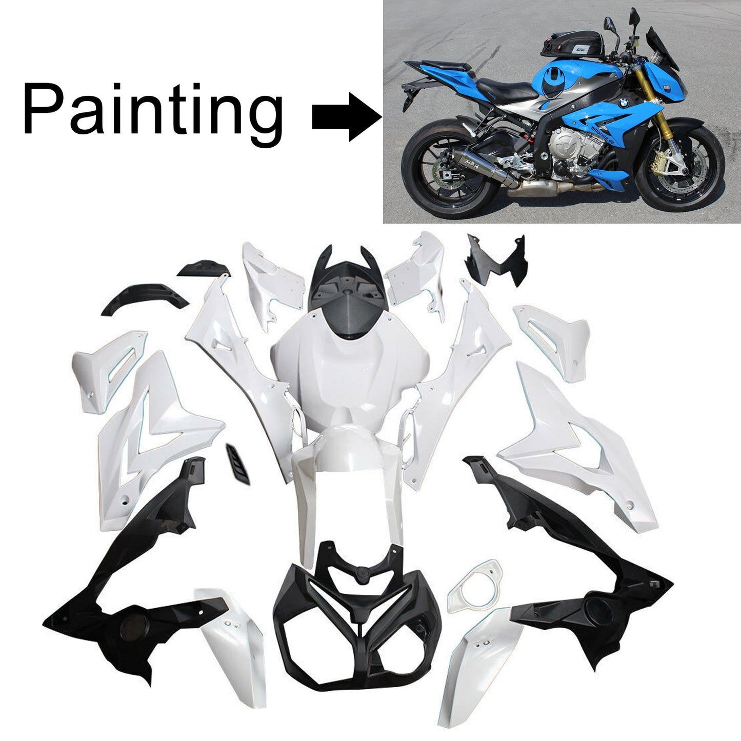 BMW S1000R 2014-2017 Amotopart Disguise General #102