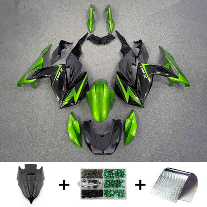 Amotopart Kawasaki Z250 Z300 2015-2016 Kit carena Carrozzeria Plastica ABS