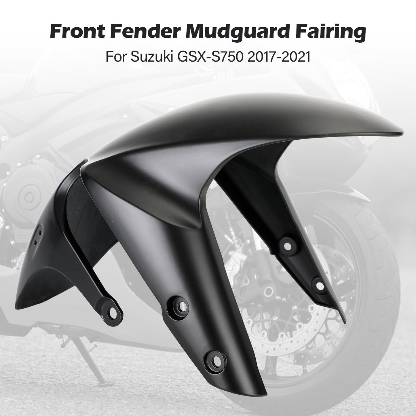 Parafango anteriore parafango Hugger carenatura carenatura per Suzuki GSX-S750 2017-2024 generico