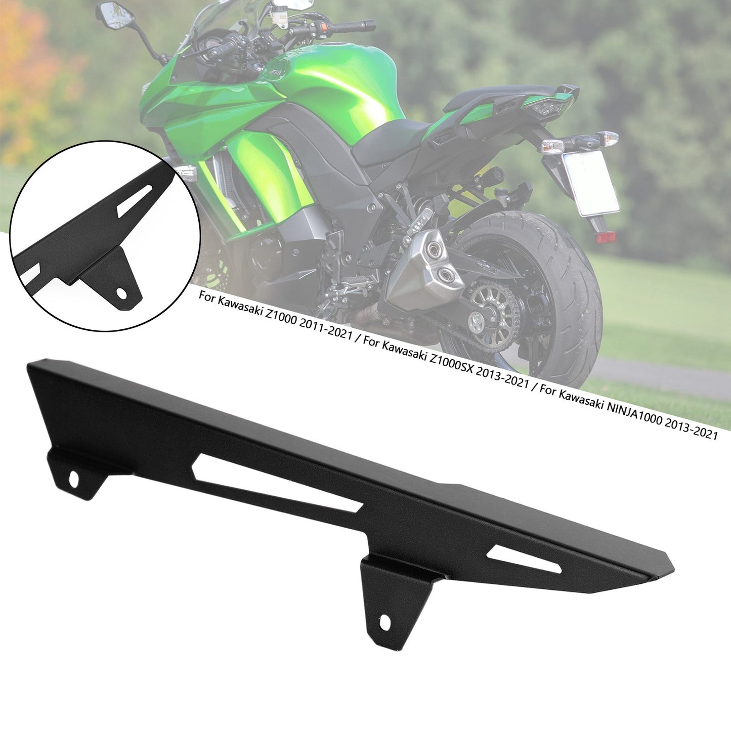2011-2021 Kawasaki Z1000SX NINJA 1000 Z1000 Coperchio protezione catena pignone