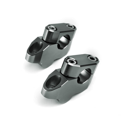 Alluminio billet 7/8" Kit di estensioni per riser manubrio 22mm Per Yamaha Per Honda Per Ducati Per KTM Per Kawasaki Per Suzuki Generico