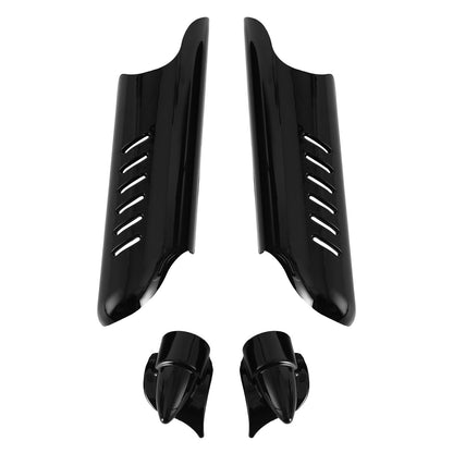 Copertura scudo deflettori forcella parte inferiore gamba per Touring Electra Glide FLHT 2000-2013 Generic