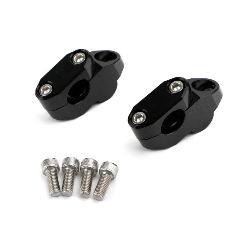 DE NOIR + CNC per GUIDON Yamaha moto PONTET H26MM BRIDE MOTO ?22MM NUEF Honda Generic