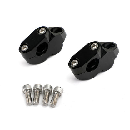 DE NOIR + CNC per GUIDON Yamaha moto PONTET H26MM BRIDE MOTO ?22MM NUEF Honda Generic