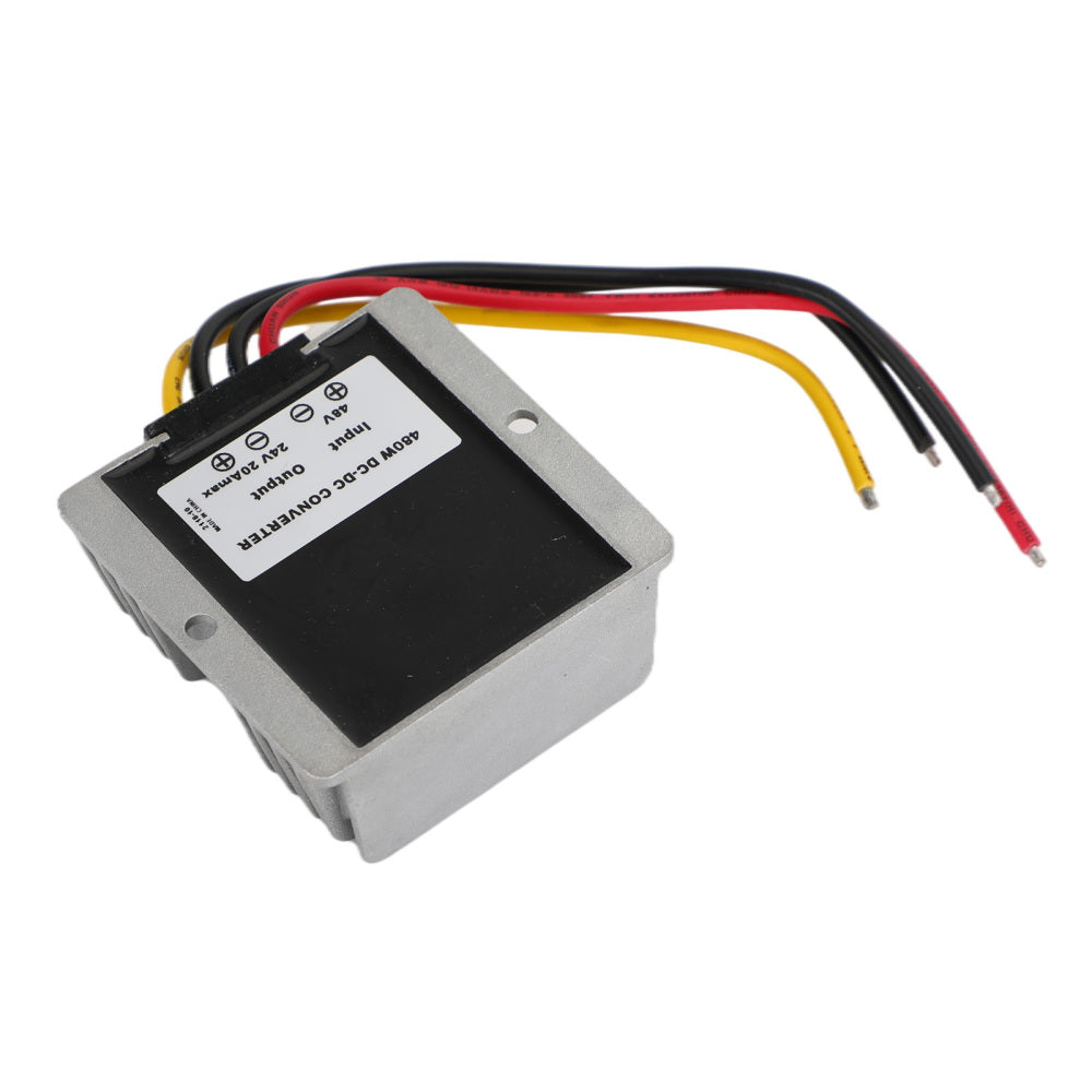 Areyourshop WaterProof 36V/48V a 24V 20A 480W Step Down DC/DC Power Converter Regolatore