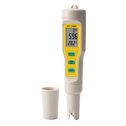 Digital PH TEMP Tester Meter Pen per acquario piscina vino acqua laboratorio cibo