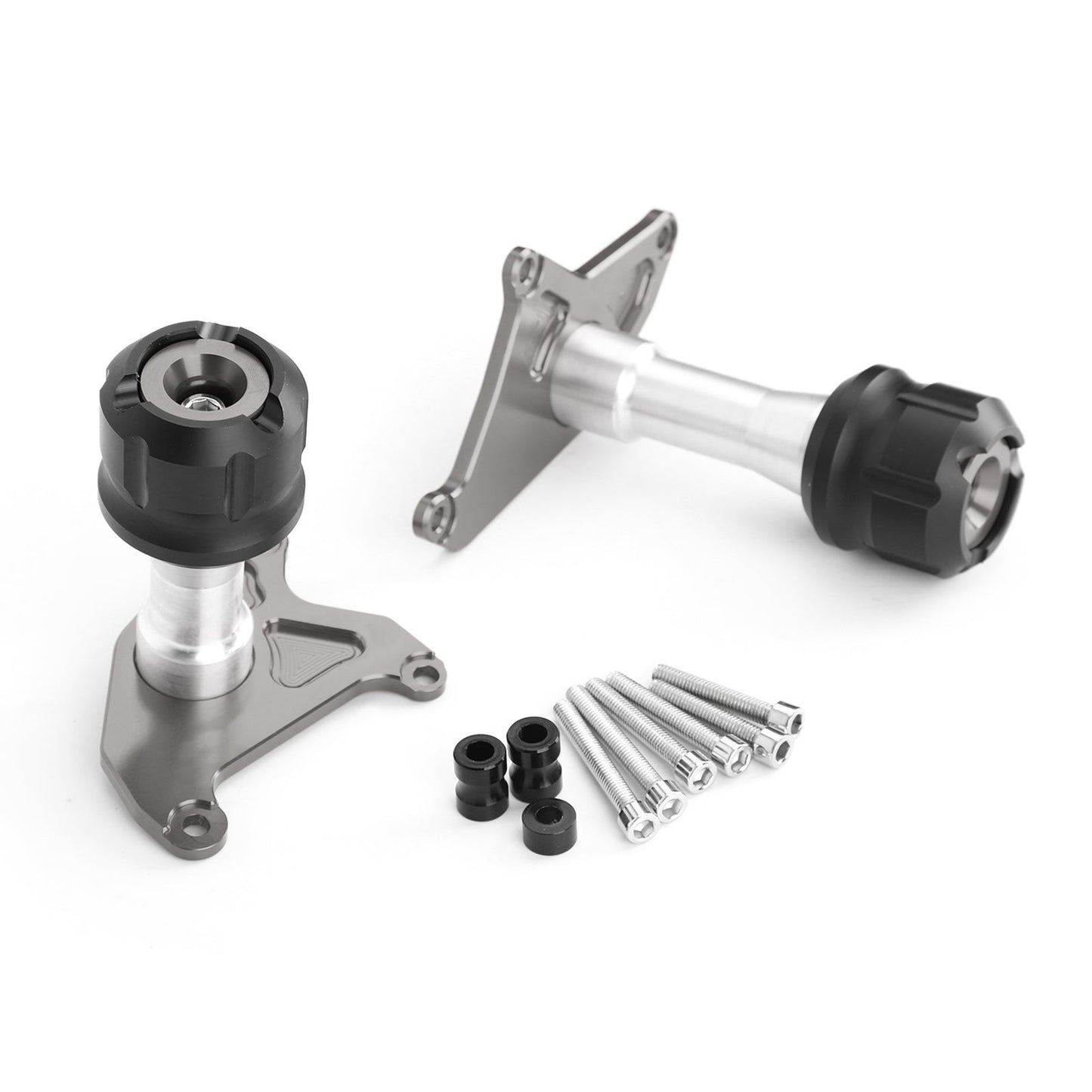 KIT TAMPONI PARATELAIO DEFENDER NERO per Honda MSX125 MSX125SF Grom 2013-2020