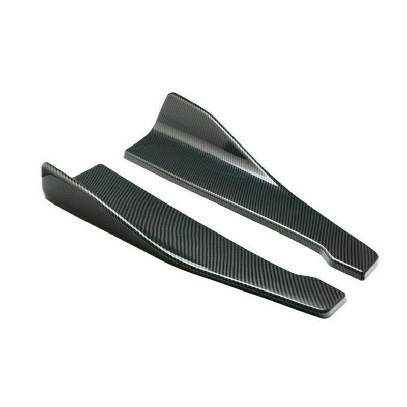 48cm Gonna Spoiler Labbro posteriore/Estensione laterale Rocker Splitter Winglet Wings Carbonio Generico