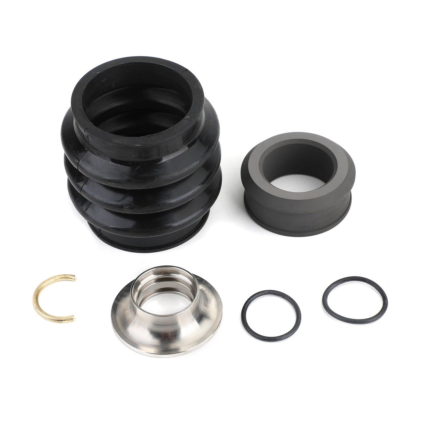 Kit di ricostruzione della linea di trasmissione con guarnizione ad anello in carbonio 4-Tec e cuffia per Sea Doo RXP RXPX RXTX