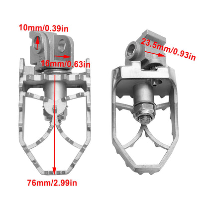 Pedane anteriori Pedane adatte per Husqvarna 701 Enduro 16-23 norden 901 22-23