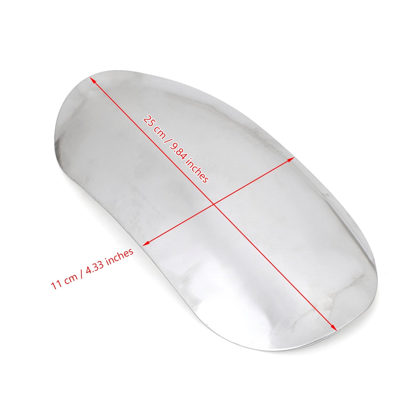 1 pezzo universale in alluminio moto moto ruota anteriore parafango parafango generico