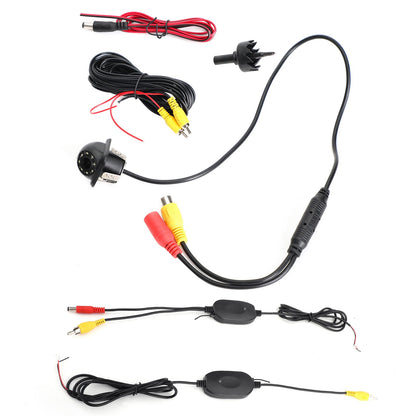 170 ¡ã HD CMOS Car Wireless Backup Telecamera per retromarcia Kit CAM per visione notturna inversa
