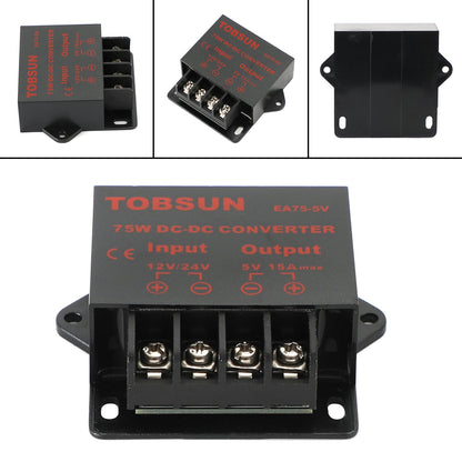 DC 12V/24V Step Down a DC 5V 15A 75W Riduttore regolatore di tensione Convertitore di potenza