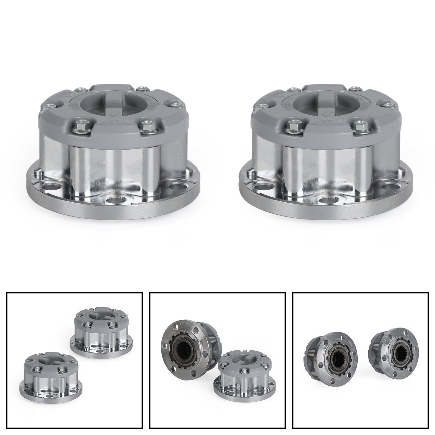 6941324497715 2x mozzi ruota di bloccaggio gratuiti per Mitsubishi Triton ME MJ MK ML Pajero Delica L200 generico