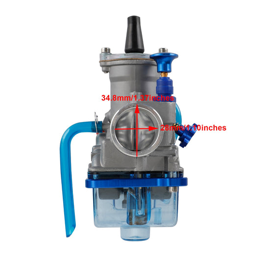 Carburatore per motori a 4 tempi Honda Yamaha ATV Dirt Bike da 28 mm