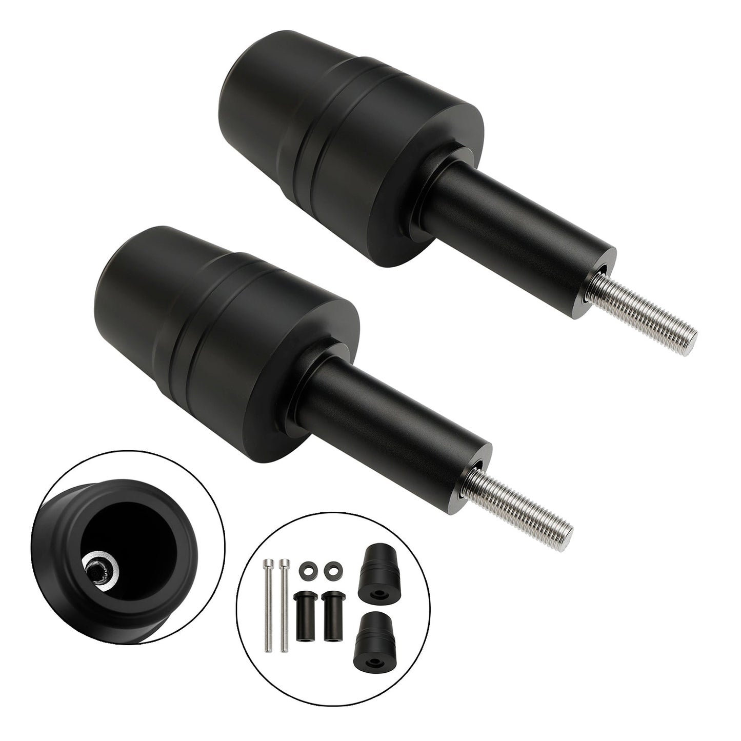 Anti Crash Bobbins Protettore Paratelaio Per Suzuki Gsxr 600 750 1000 Hayabusa