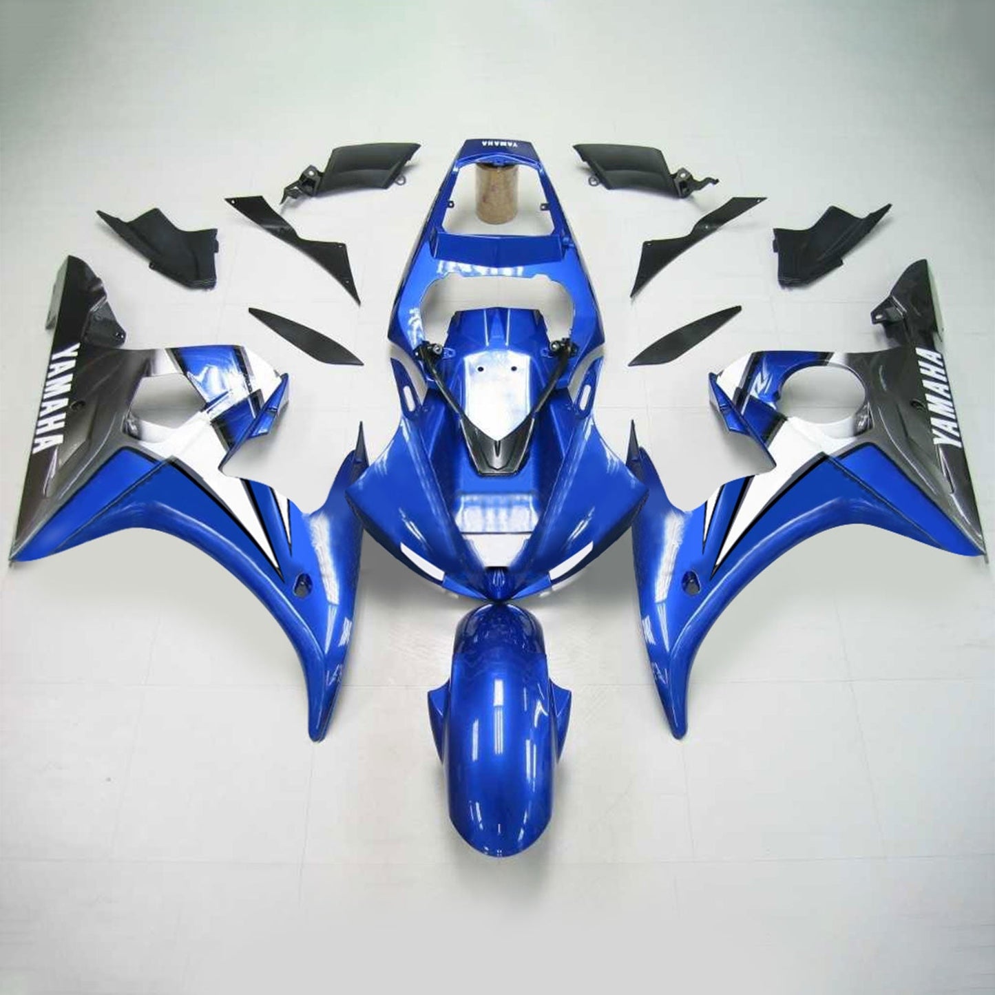 Amotopart Yamaha 2005 YZF 600 R6 Kit carenatura blu