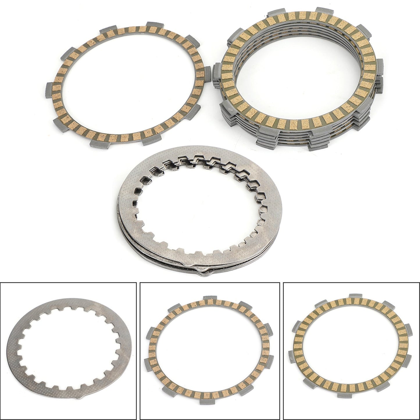 Kit Frizione ferro e Dischi Frizione per Yamaha DT SDR TDR TZR 125 200 1988-2007 Generico