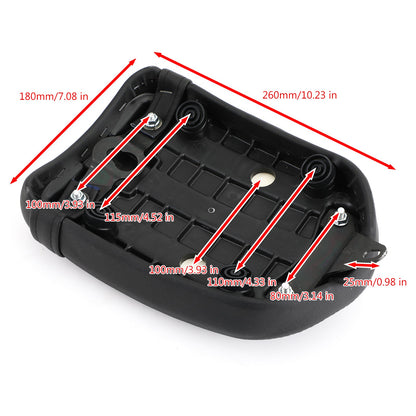 Cuscino Sella Passeggero Nero per Honda CMX300 CMX500 REBEL 2017-2020 Generico