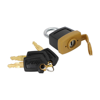 1 Pz Lucchetto Lucchetto W/3 Nuove Chiavi Per Caterpillar (CAT) 5P8500 246-2641