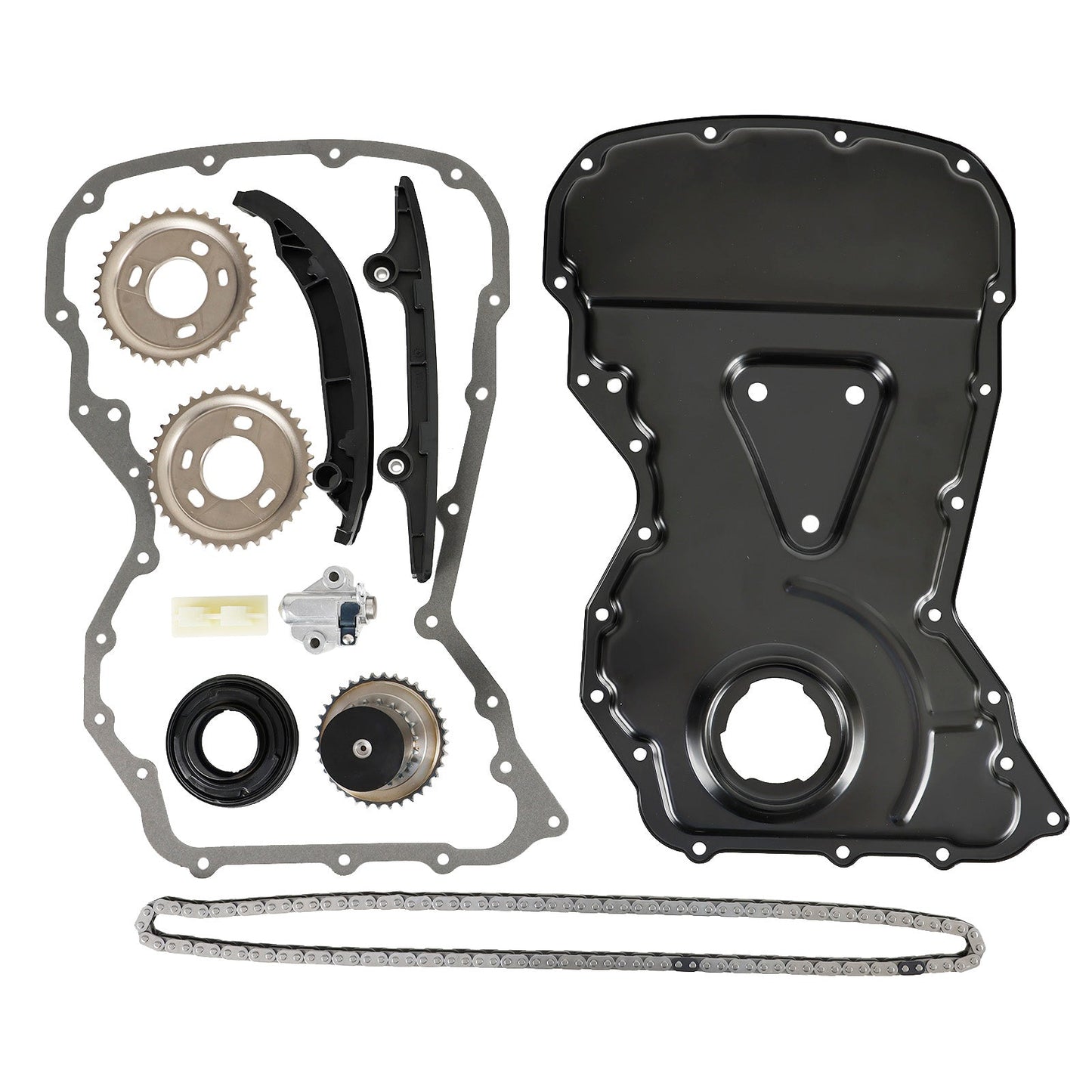 Guarnizione della guarnizione del coperchio anteriore del kit catena di distribuzione Ford Custom 2012-On 1704087 1704049 1372438 1704067 1704066