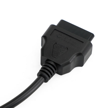 Connettore adattatore diagnostico cavo da 4 pin a OBD2 adatto per Yamaha R1 R6 MT09