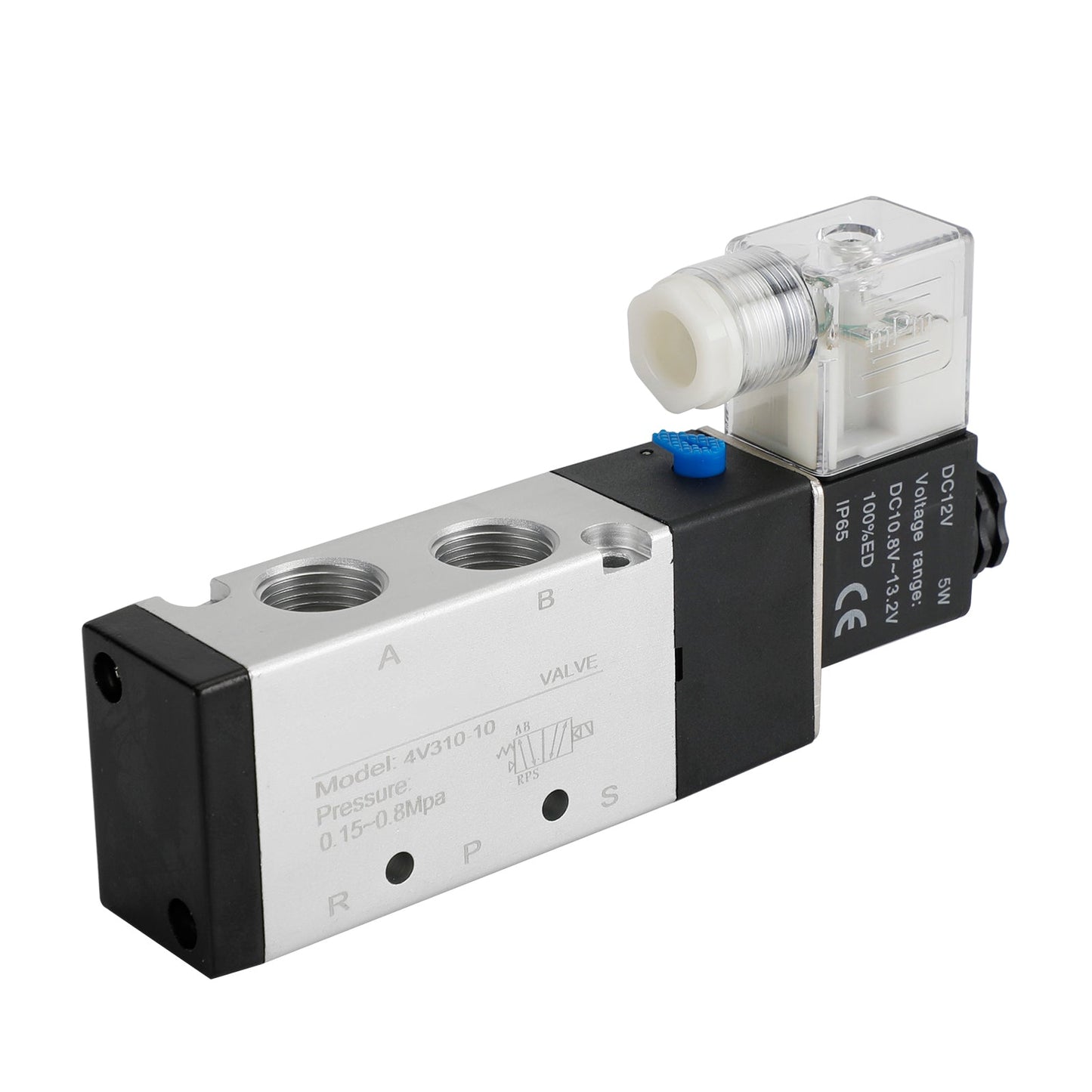 Elettrovalvola elettrica pneumatica a solenoide 4V310-10 2 posizioni 5 vie PT 3/8"