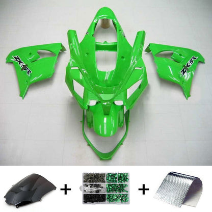 Amotopart Kawasaki 2002-2003 ZX9R Green Tearing Kit