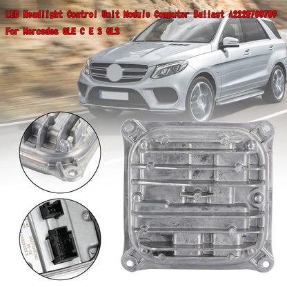 Mercedes GLE CES LED A2228700789 222870078980 Modulo di controllo fari Computer Ballast per generico