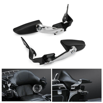 Stealth Passenger Armrests For Touring Electra Street Glide Road King 2014-2018