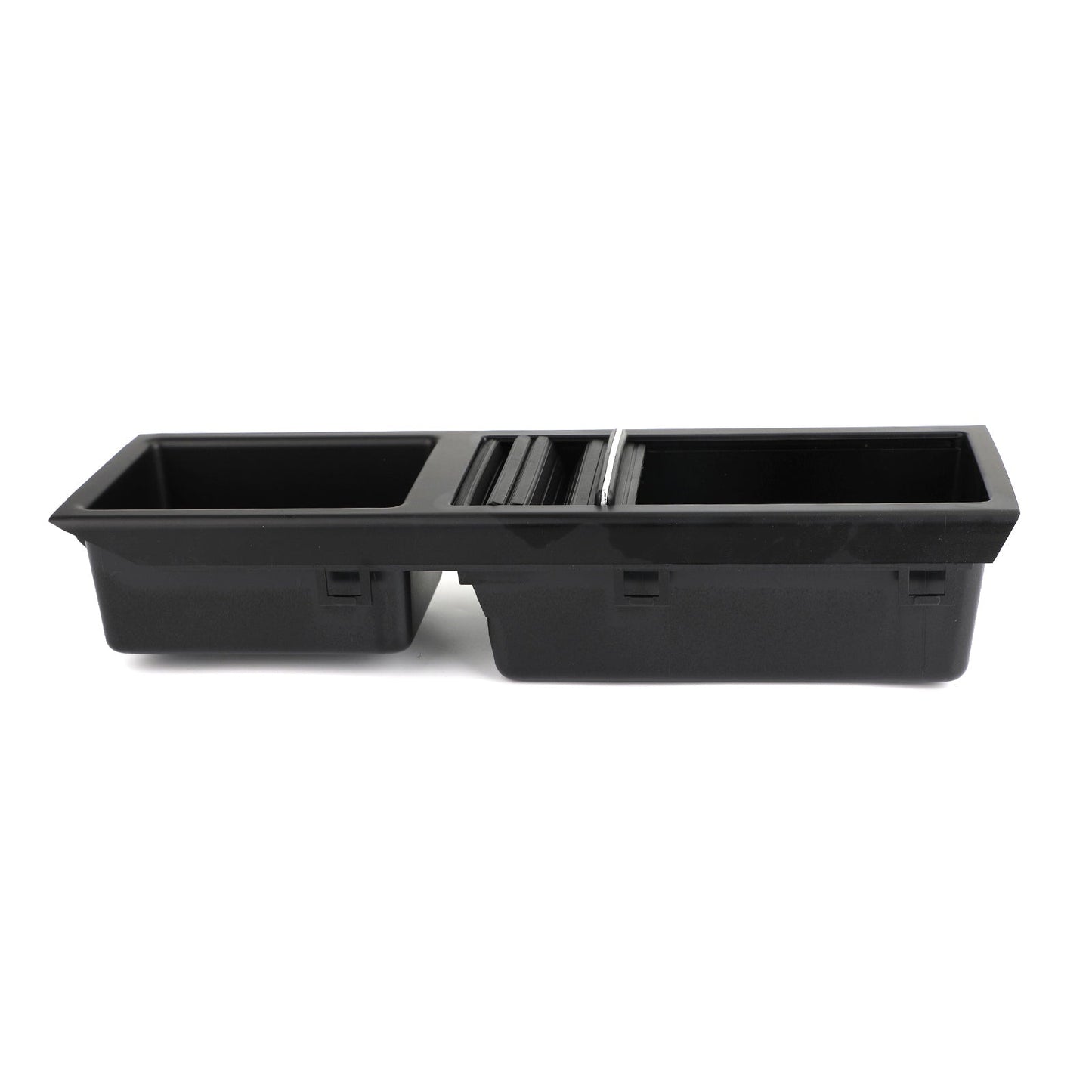 Portabicchieri portaoggetti per console centrale anteriore nero adatto per BMW E46 Serie 3 1998-2007 Generico