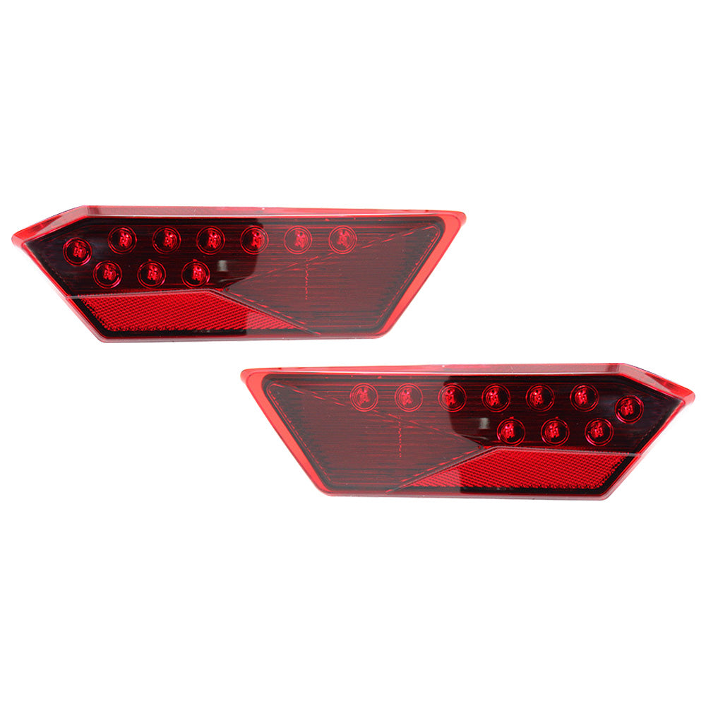 2412341 2412342 Luci posteriori a LED per Polaris RZR Turbo 1000 XP 900 S 2014-2019