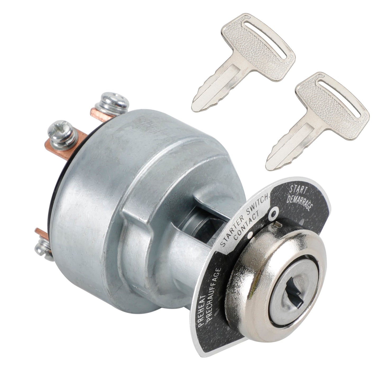 Interruttore di accensione con 2 chiavi 1E013-63590 Adatto per Kubota  Mower 183827