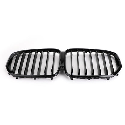 Performance della griglia di grill renale nera lucida lucida per BMW X5 G05 2018-2021