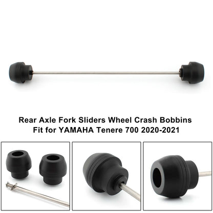 2020-2021 Yamaha Tenere 700 Cursore asse ruota perno ruota posteriore