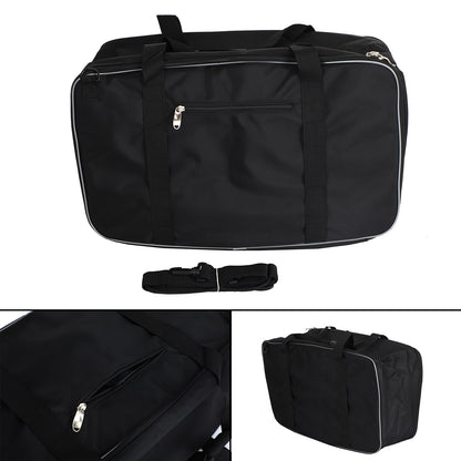 Black Pacchetto Saddlebag Soft Liner Borsa per bagagli adatta per Street Tour Glide generico