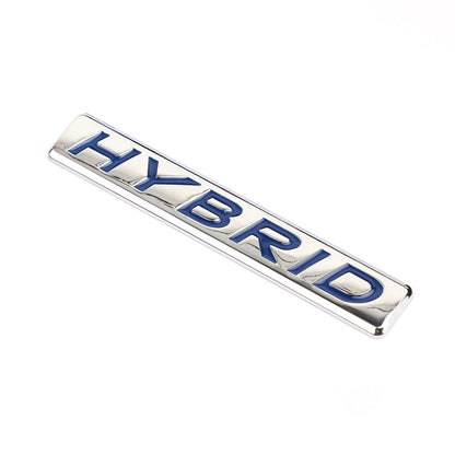 1PC 3D HYBRID Parole Adesivo per auto Emblema in metallo Distintivo per bagagliaio per auto posteriore Generico