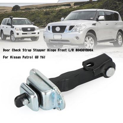 Porta Check Strap Stopper Cerniera Anteriore L/R 80430VB00A Per Nissan Patrol GU Y61 Generico