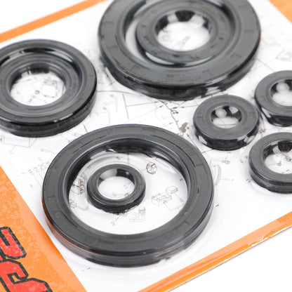 Kit guarnizioni olio motore Set 9 pezzi guarnizioni per Honda CRF450X 2005-2009, 2012-2017 NUOVO Generico