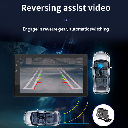 Lettore MP5 stereo per auto Android 10 da 7" 2G+64G Quad Core GPS WiFi Bluetooth Carplay