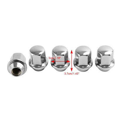 Dadi da 5 pezzi adatti per Ram 1500 per Jeep Grand Cherokee Wrangler 2012-2018 14x1.5