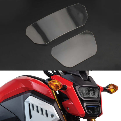 Lente lampada anteriore Protezione lente faro adatta per Honda Msx 125 Sf 16-20 Fumo generico