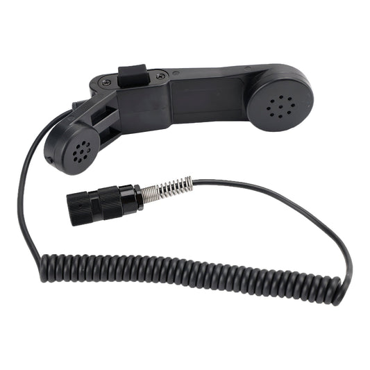 Microfono con impugnatura radio PTT a 6 pin H250 per walkie-talkie U329 PRC148 PRC152
