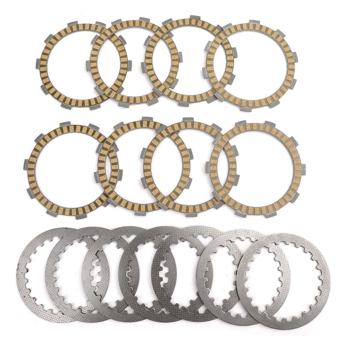 Kit Frizione ferro &amp; Dischi Frizione per Yamaha FZR400 FZR400U/W/A/SUC/SWC 1988-90 Generico
