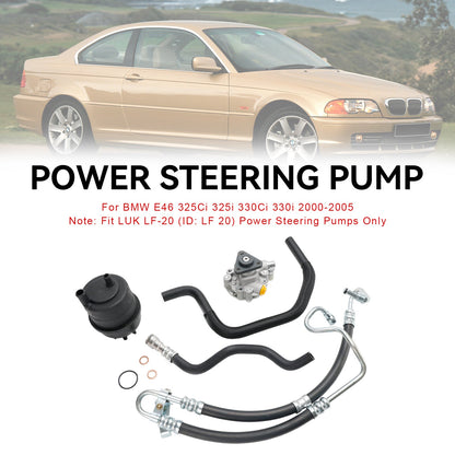 BMW E46 320i 323i 325i 328Ci 328i 330i 2001-2005 Kit pompa servosterzo
