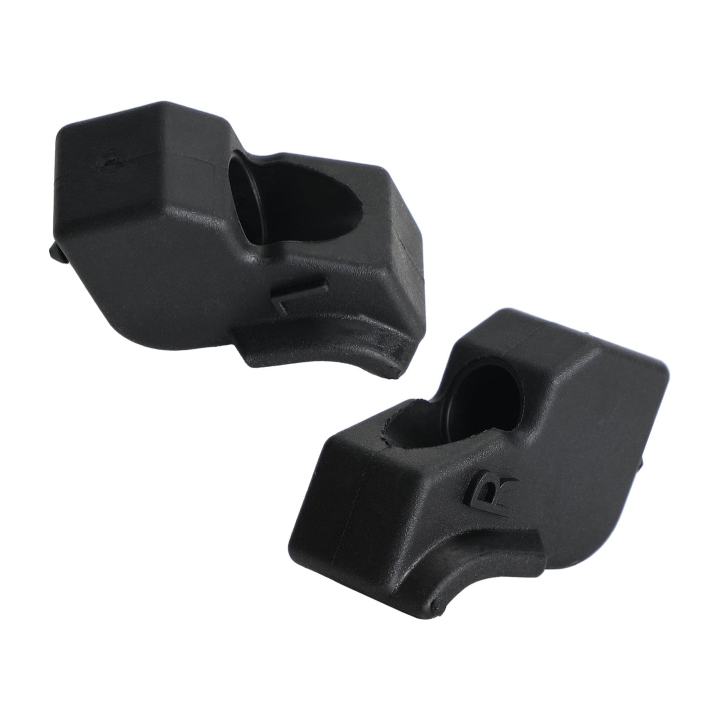 2 pezzi cuscino paraurti in gomma per portellone posteriore sinistro e destro per Ford F-150 2015-2021 generico