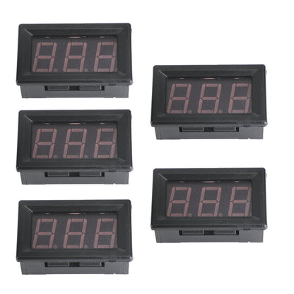 5Pcs Dc5-120V 0.56" 2 fili Led pannello display digitale voltmetro volt tester