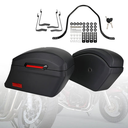 Kit di montaggio resistente e borse rigide Borse laterali per Fat Boy Softai Road King